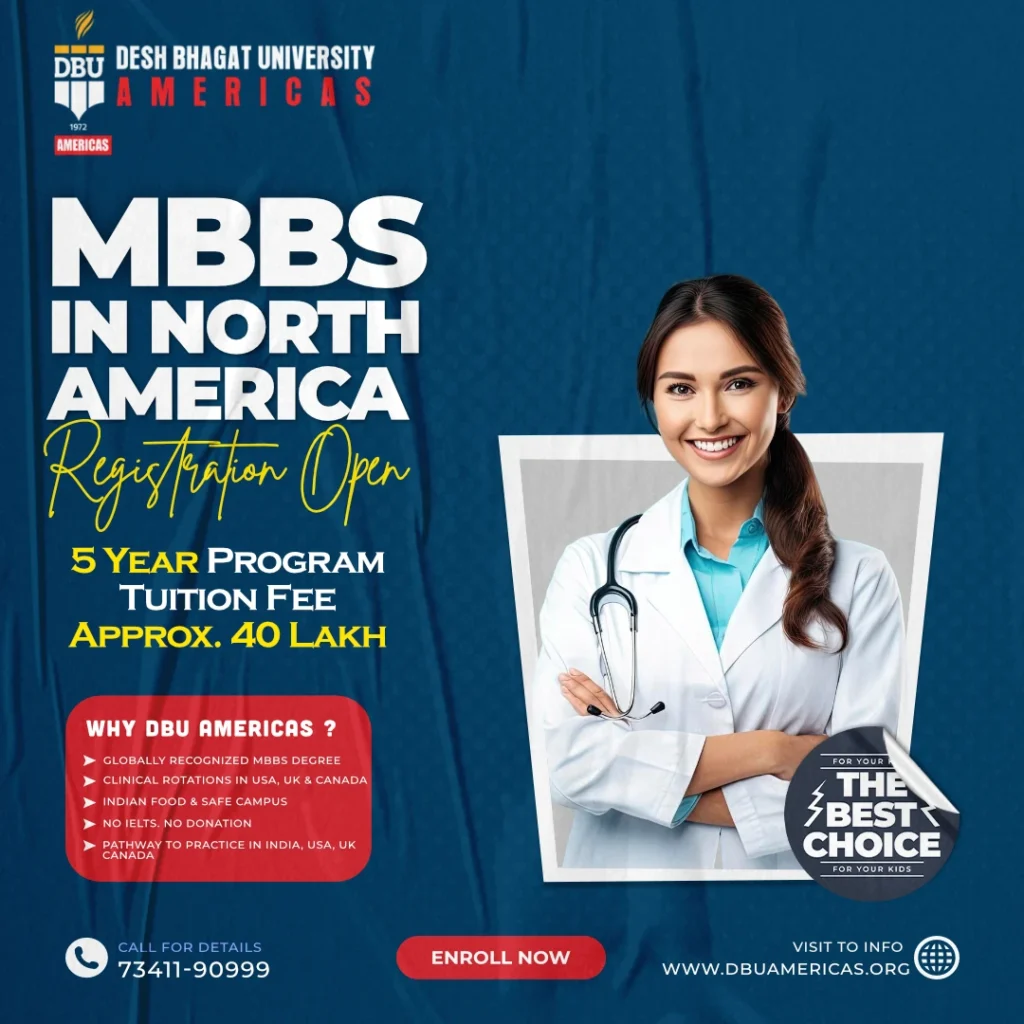 Indian students studying MBBS in the Caribbean