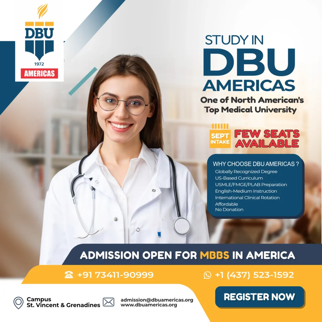 DBU Americas for Your MBBS Abroad